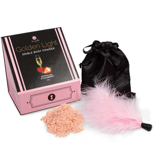 Golden Light Kit Polvos Comestibles y Pluma